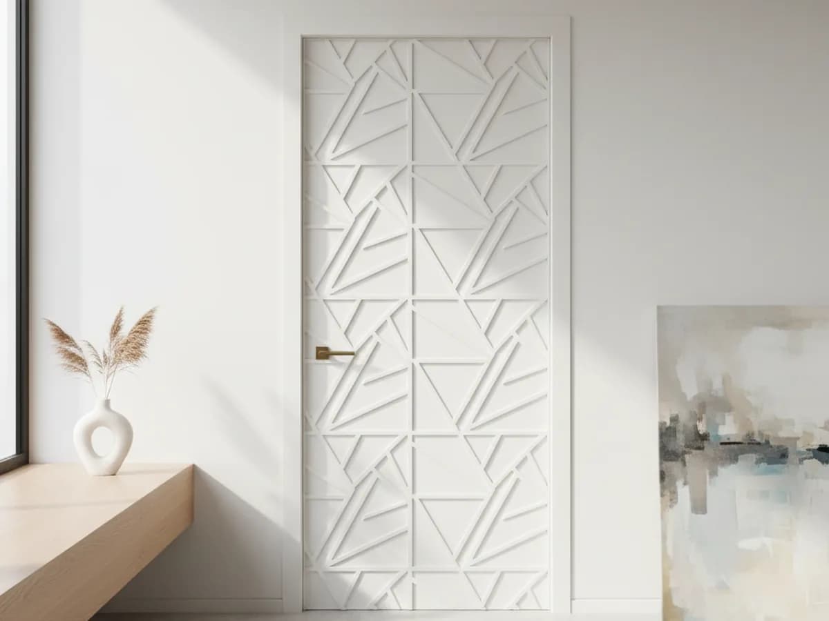 Doors with milling